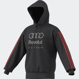 Audi Felpa con Cappuccio, DNA, adidas, grigia