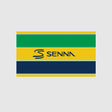 Bandiera Ayrton Senna, gialla