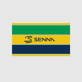 Bandiera Ayrton Senna, gialla