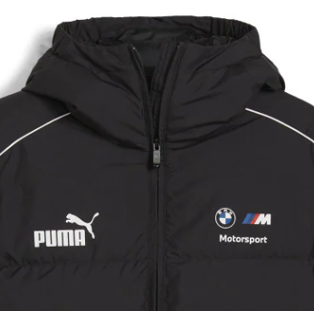 BMW Motorsport giacca, Puma, MMS MT7+ ECOLITE, nero