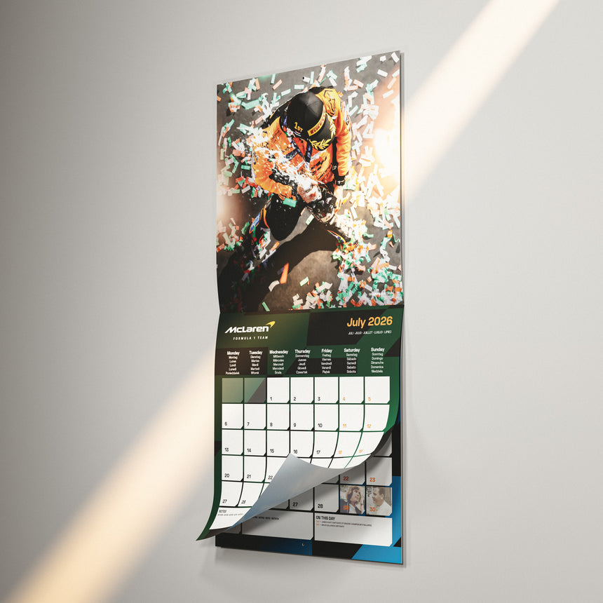 McLaren Formula 1 Team - Calendario Ufficiale - 2026