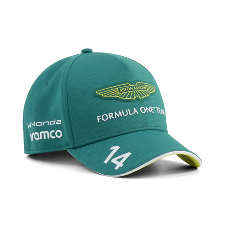 Cappellino Aston Martin, squadra, Fernando Alonso, Puma, bambino, verde, 2026