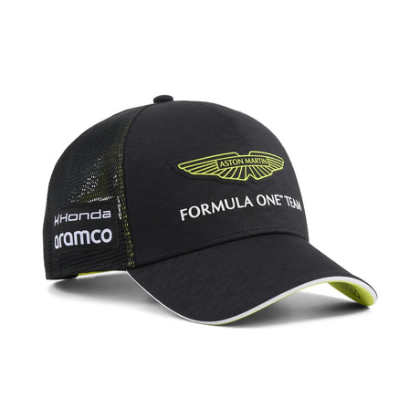 Cappellino Aston Martin, squadra, Lance Stroll, Puma, nero, 2026