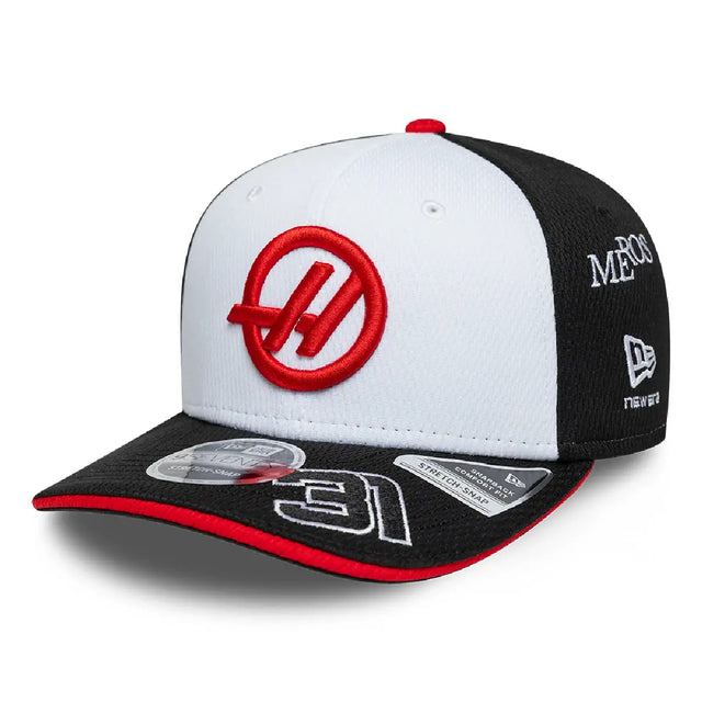 Cappellino Haas F1, squadra, Esteban Ocon, 9SEVENTY, New Era, nero, 2026