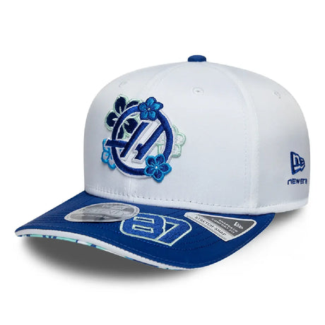 Cappellino Haas F1, squadra, Oliver Bearman, 9SEVENTY, New Era, Edizione Speciale Giappone, bianco, 2026
