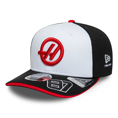 Cappellino Haas F1, squadra, Oliver Bearman, 9SEVENTY, New Era, nero, 2026