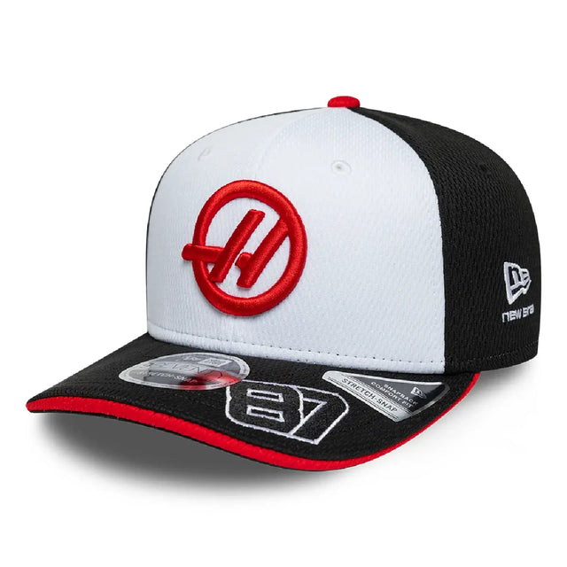 Cappellino Haas F1, squadra, Oliver Bearman, 9SEVENTY, New Era, nero, 2026