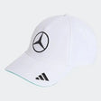 Cappellino Mercedes, squadra, adidas, bianco
