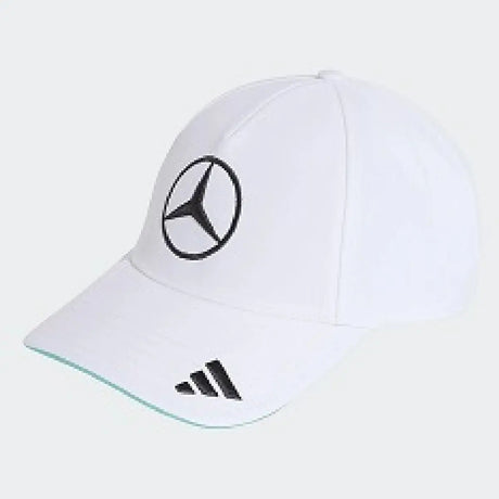 Cappellino Mercedes, squadra, adidas, bianco