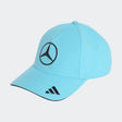 Cappellino Mercedes, squadra, adidas, George Russell, blu