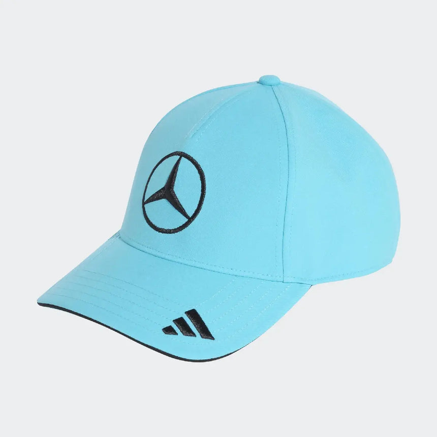 Cappellino Mercedes, squadra, adidas, George Russell, blu