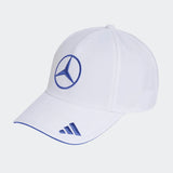 Cappellino Mercedes, squadra, adidas, Kimi Antonelli, bianco