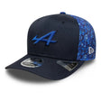 Cappello Alpine, AOP, 9FIFTY, New Era, blu