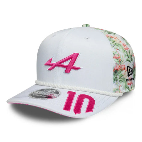 Cappello Alpine, squadra, Pierre Gasly, 9SEVENTY, New Era, Edizione Speciale Miami, bianco, 2026