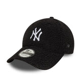 Cappello New York Yankees, borg invernale, New Era, 9FORTY, nero