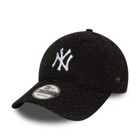 Cappello New York Yankees, borg invernale, New Era, 9FORTY, nero