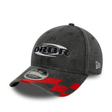 Cappello Red Bull, lavato, 9FORTY, New Era, nero