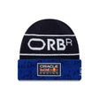 Cappello Red Bull, squadra, lavorazione a coste, blu, 2026