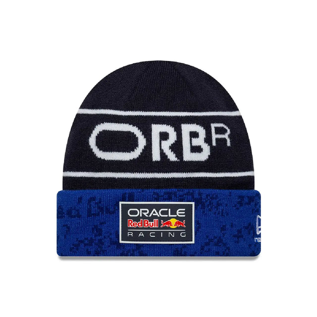 Cappello Red Bull, squadra, lavorazione a coste, blu, 2026