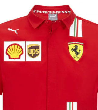 Maglietta Ferrari, squadra Puma, rosso, 2020