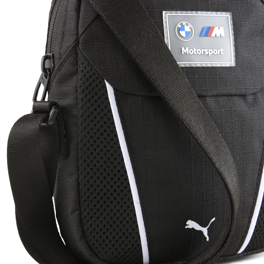 BMW MMS Umhängetasche, PUMA, Schwarz