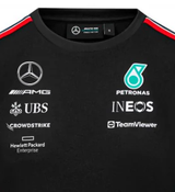 Mercedes Maglietta, driver, Squadra, Donne, Nero, 2023