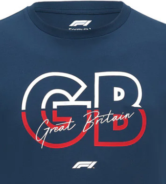 F1 Fanwear, SE Silverstone, Maglietta, 2022, Blu,