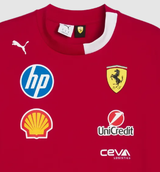 Scuderia Ferrari Drivers Oversized Maglietta Girocollo 🔥