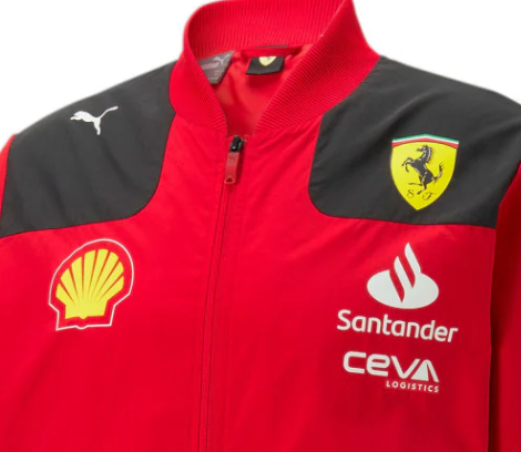 Ferrari giacca, Puma, Squadra, Rosso, 2023