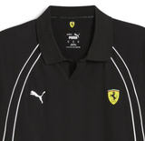 Ferrari t-shirt collar shirt, Puma, race, black