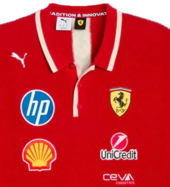 Scuderia Ferrari SE Team Maglia Polo 🔥