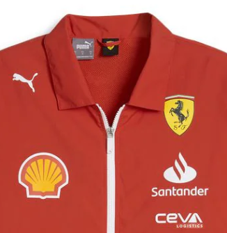 Ferrari giacca, Puma, squadra, rosso, 2024