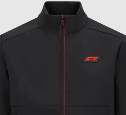 Formel 1 Softshelljacke, Schwarz