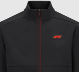 Formel 1 Softshelljacke, Schwarz