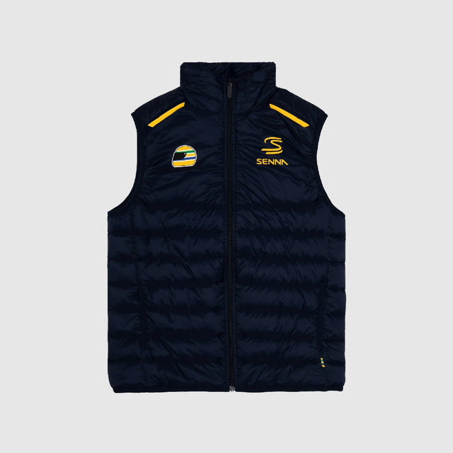 Gilet Ayrton Senna, blu