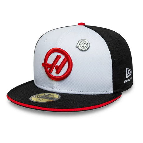 Haas F1 cappellino, lega estiva, 59FIFTY, New Era, nero