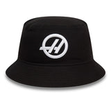 Haas Bucket Hat, NEW ERA, Erwachsene, Schwarz, 2024