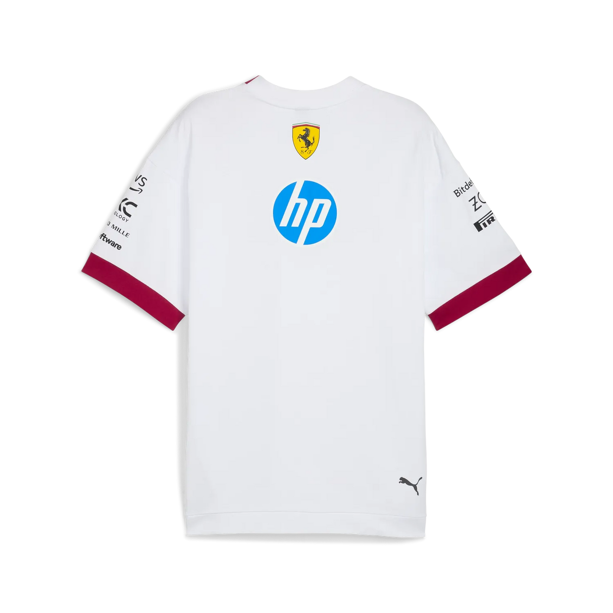 Scuderia Ferrari Drivers Oversized Maglietta Girocollo 🔥