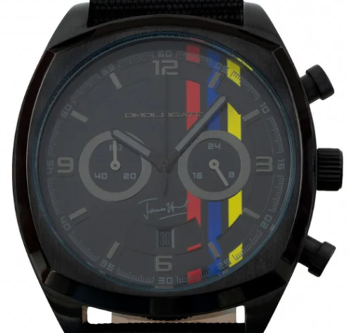 James Hunt Chronograph, Nero