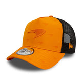 Cappellino McLaren, NEW ERA, Trucker, Adulto, arancione, 2024