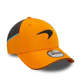 Cappellino McLaren, NEW ERA, 9FORTY, team, arancione, 2024