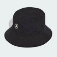 Mercedes cappello a secchiello, squadra, meccanici, adidas, nero, 2026