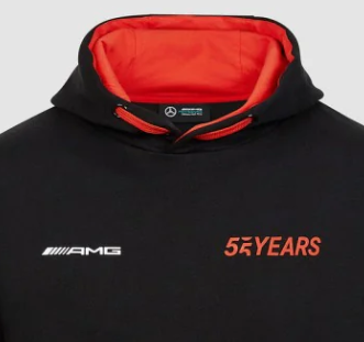 Mercedes Fanwear AMG 55YRS with hood