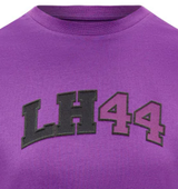 Mercedes T-Shirt, Lewis Hamilton Logo, Lila