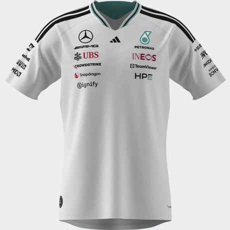 Mercedes Mez, csapat, adidas, bianco