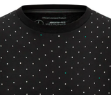 Mercedes T-Shirt, Polka Dot, Black