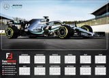Mercedes AMG Petronas Calendario delle auto di corsa - FansBRANDS®