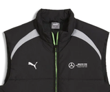 Mercedes gilet, Puma, imbottita, nero