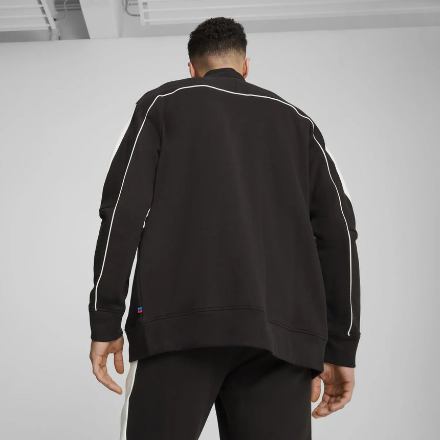 BMW MMS MT7 Sweatshirt mit durchgehendem Reißverschluss – Schwarz 🔥