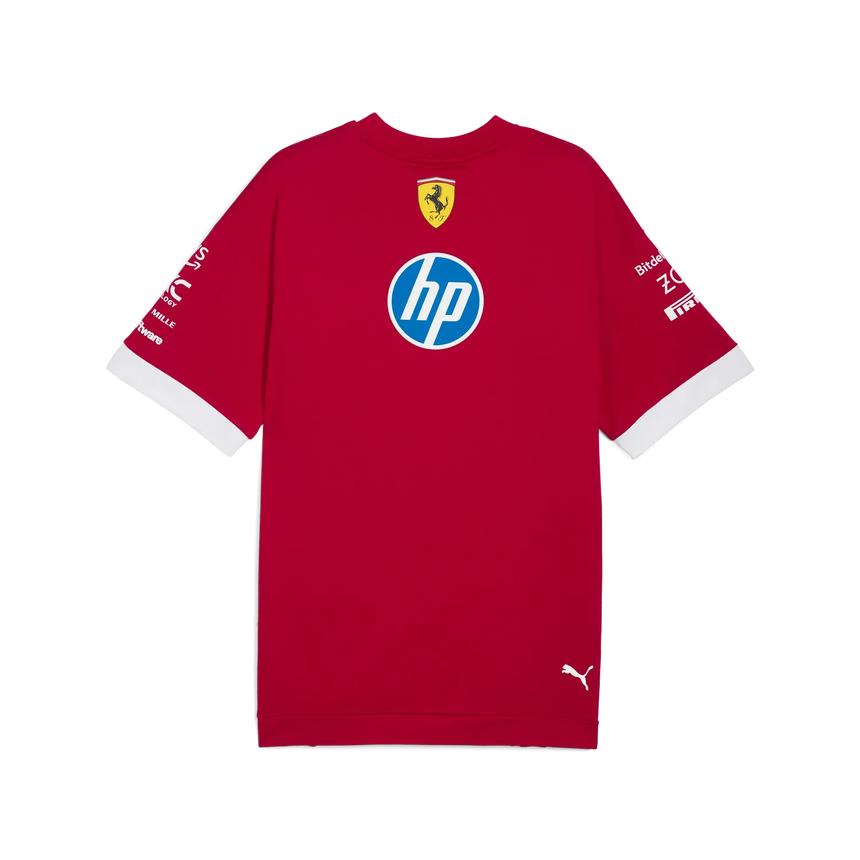 Scuderia Ferrari Drivers Oversized Maglietta Girocollo 🔥